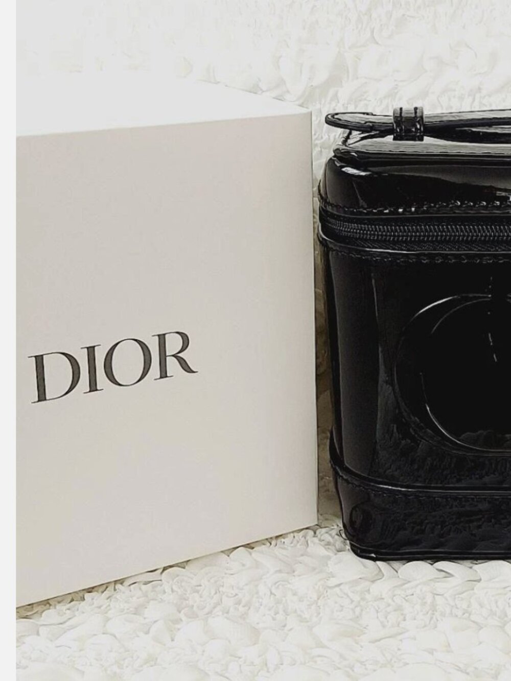 Dior Beauty black Vanity Case Cosmetic Bag Limited Edition New In Box - Picture 9 of 10